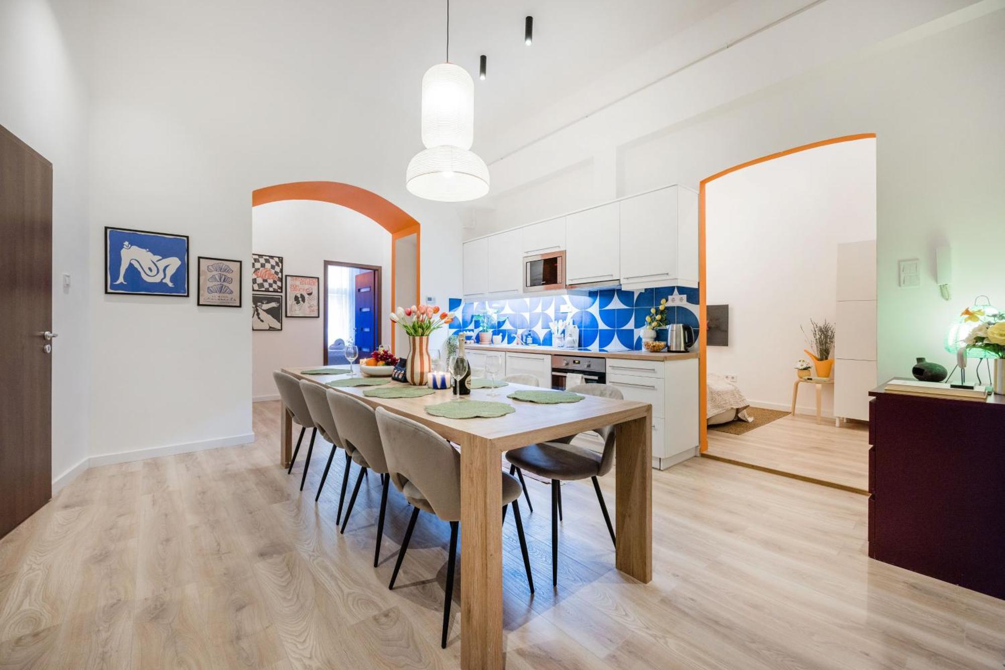 Artful 3br By Danube River & Market Hall Budapest